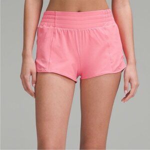 Lululemon NWT Hotty Hot High-Rise Short 2.5" Sakura Pink
